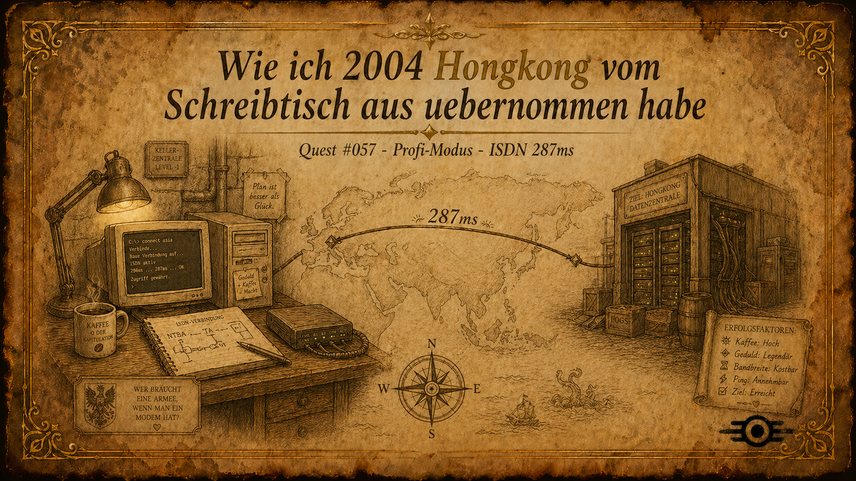 Wie ich 2004 Hongkong vom Schreibtisch aus übernommen habe